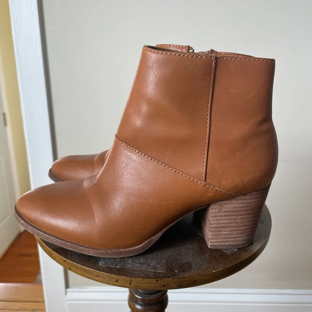 Madewell Leather Booties - Picture 2 of 9